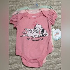 NWT 3-6m Disney Onesies for Baby Girl